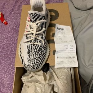 Yeezy zebra